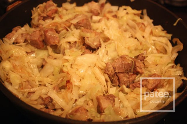 Рецепт капуста тушеная с мясом в мультиварке редмонд рецепт пошагово