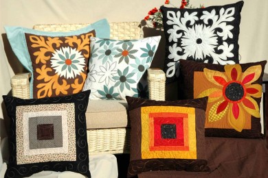 Красивые подушки своими руками