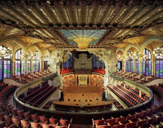 Palau de Musica Catalana (Испания)