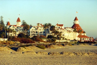отель дель Коронадо в калифорнийском Сан Диего Бэй