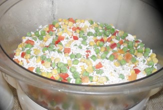 Теплый салат из