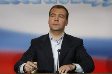 Дмитрий Медведев посетил рок-концерт в Казани