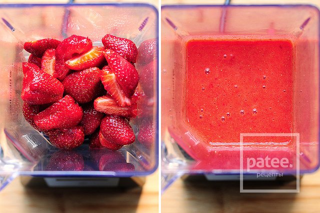 Клубничный щербет - рецепт с фотографиями - Patee. Рецепты