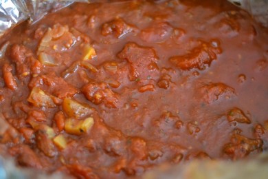 Тушеный соус Маринара - приготовление