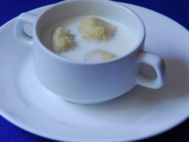Молочный суп с клецками рецепт