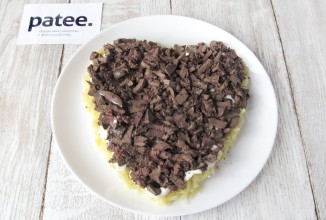 Салат из куриной печени рецепт и клубники. . Салат из куриной печени рецепт и клубники фото. Салат из куриной печени рецепт и клубники-. картинка Салат из куриной печени рецепт и клубники. картинка . Салат "Клубничка" с куриной печенью