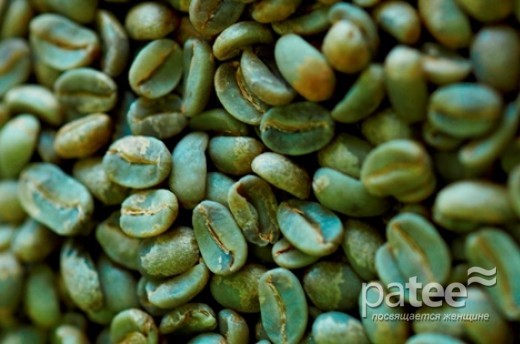 Зеленые кофейные зерна