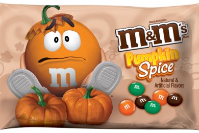 Компания Mars выпустила шоколадные конфеты M&M’s со вкусом тыквы