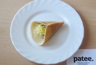 Арабские блинчики Катаеф - приготовление