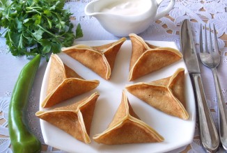 Арабские блинчики Катаеф - приготовление
