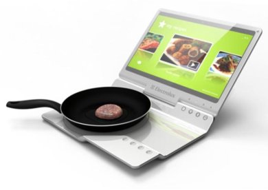 Создана кухонная плита-ноутбук