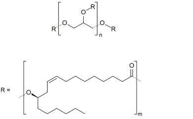 Эфиры полиглицерина и взаимоэтерифицированных рициноловых кислот