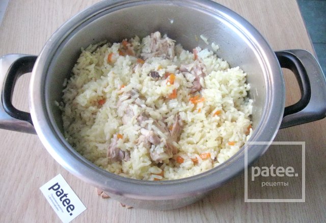 Диетического плова с курицей с фото Диетического плова с курицей с фото