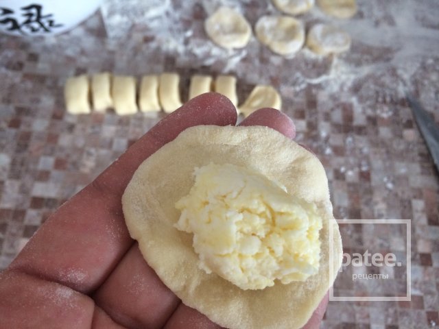 Вареники с адыгейским сыром - Шаг 10