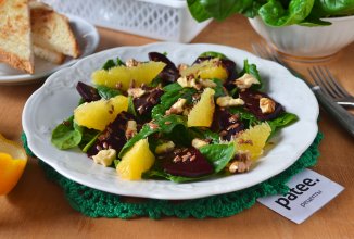 Салат из свеклы и апельсина рецепт очень вкусный Салат из свеклы и апельсина рецепт очень вкусный