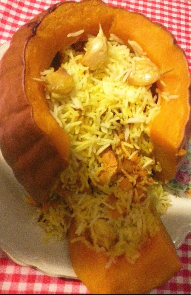 Плов с курицей и тыквой рецепт с пошагово Плов с курицей и тыквой рецепт с пошагово