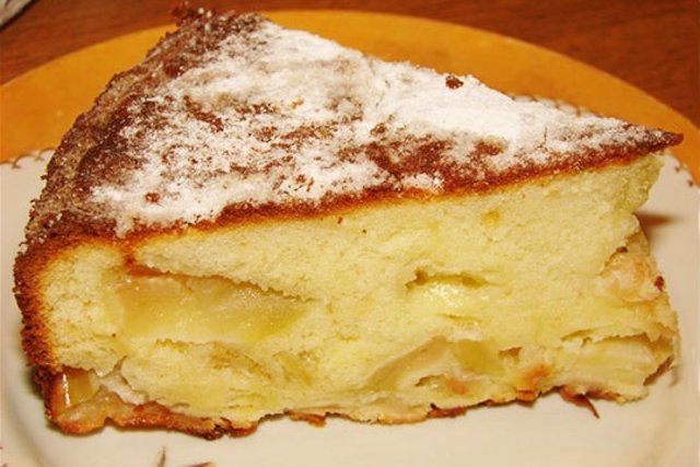 приготовление шарлотки самый простой рецепт