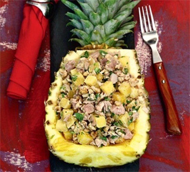 Салаты с курицей с ананасом рецепты с Салаты с курицей с ананасом рецепты с