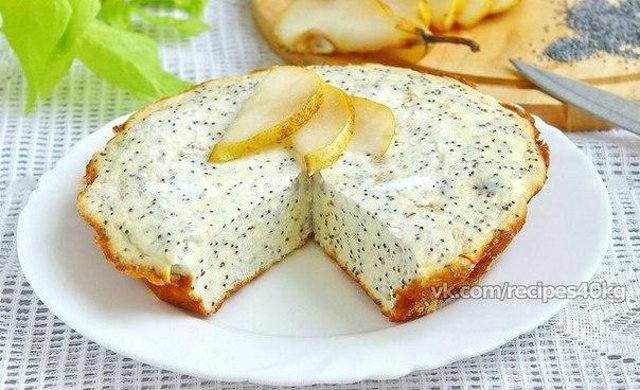Запеканка с маком рецепт