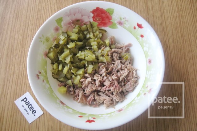 Зимний салат рецепт с мясом классический рецепт