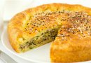 Мясной пирог с сыром