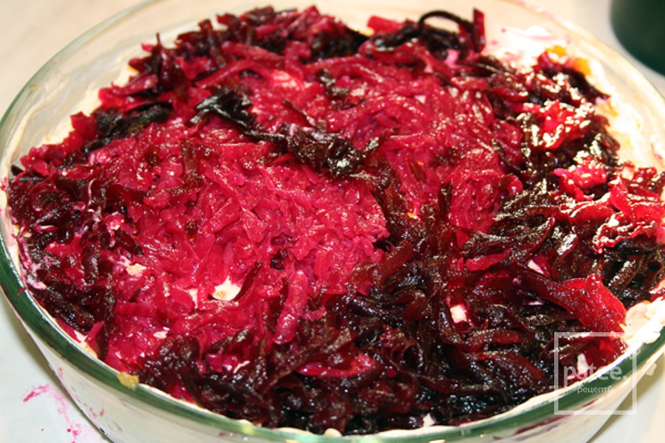 Селедка под шубой - Шаг 7