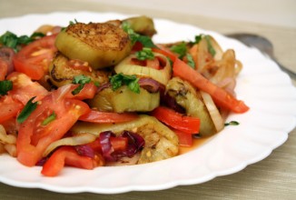 Салат из баклажанов