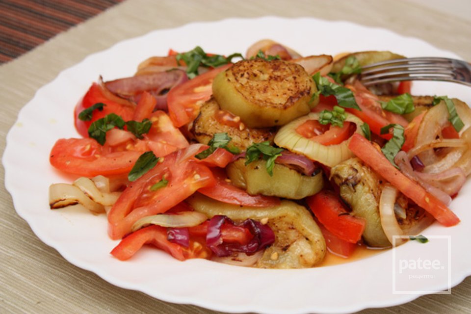 Салат из баклажанов - Шаг 7