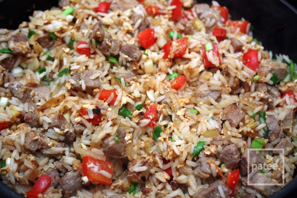 Рис со свининой - Шаг 4