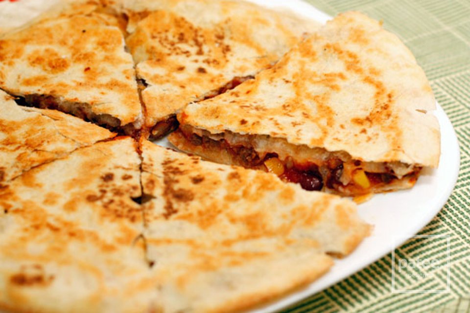 Кесадилья с мясом - Шаг 9