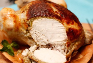 Фаршированная курица