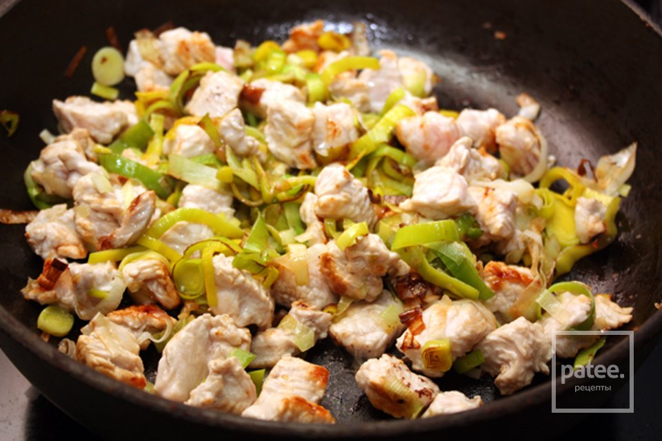 Коричневый рис с индейкой и овощами - Шаг 2