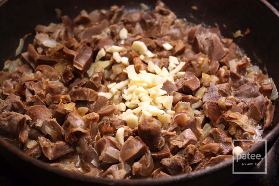 Желудки индейки - Шаг 5