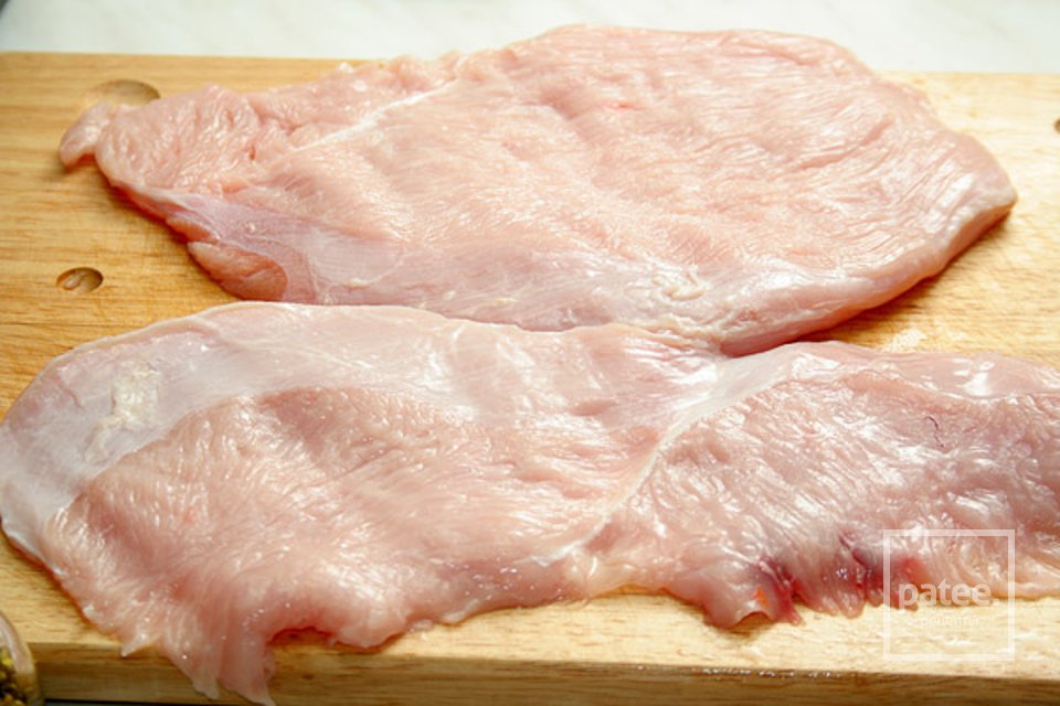 Индейка с ананасами - Шаг 1