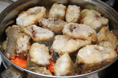 Рыба в томатном соусе - приготовление