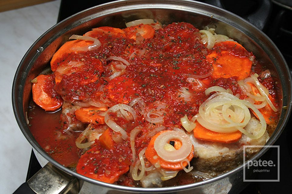 Рыба в томатном соусе - Шаг 6