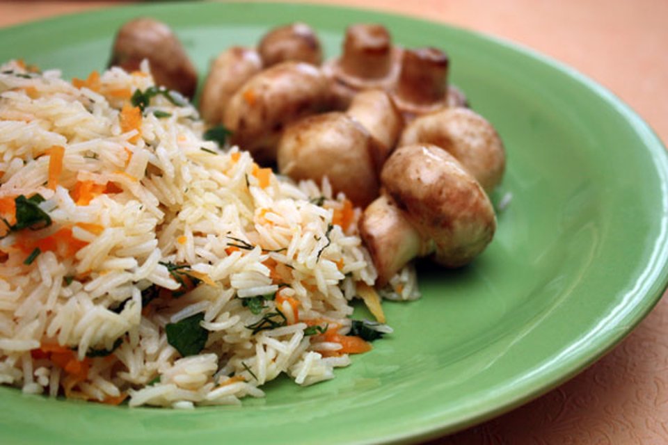 постный рис