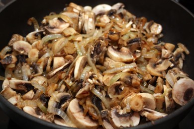 Гречневая каша с грибами - приготовление