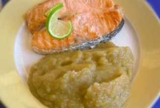 Пюре из баклажанов