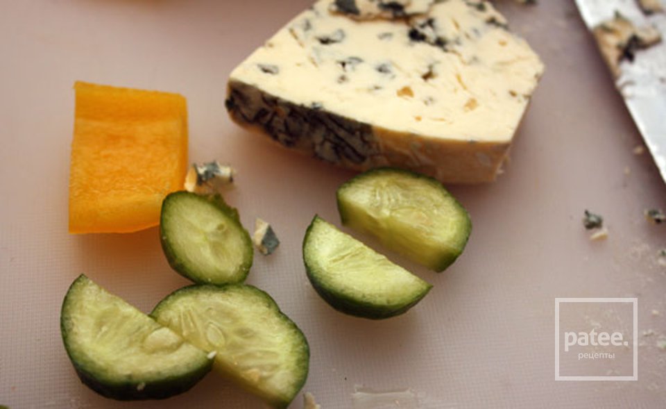 Канапе на шпажках - Шаг 2