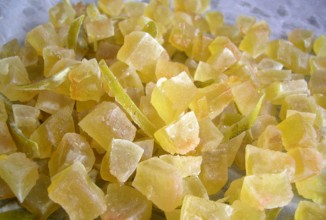 Цукаты из арбузных корок