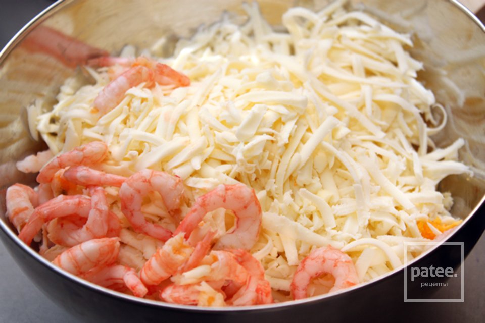 Салат с креветками - Шаг 2
