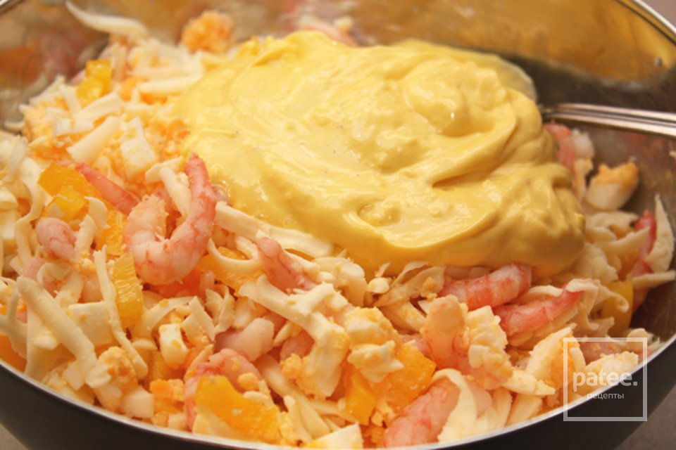 Салат с креветками - Шаг 4