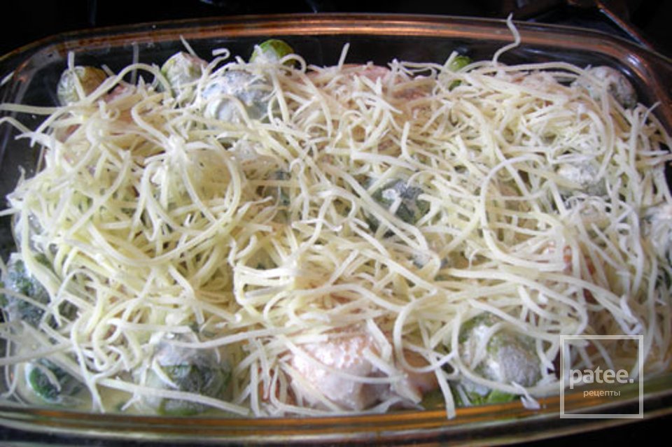 Курица с брюссельской капустой - Шаг 3