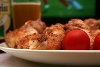 Запеченные куриные крылышки