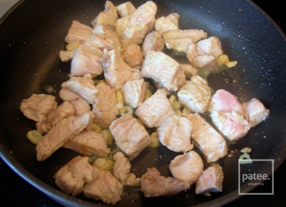 Тальятелле с индейкой и креветками - Шаг 1