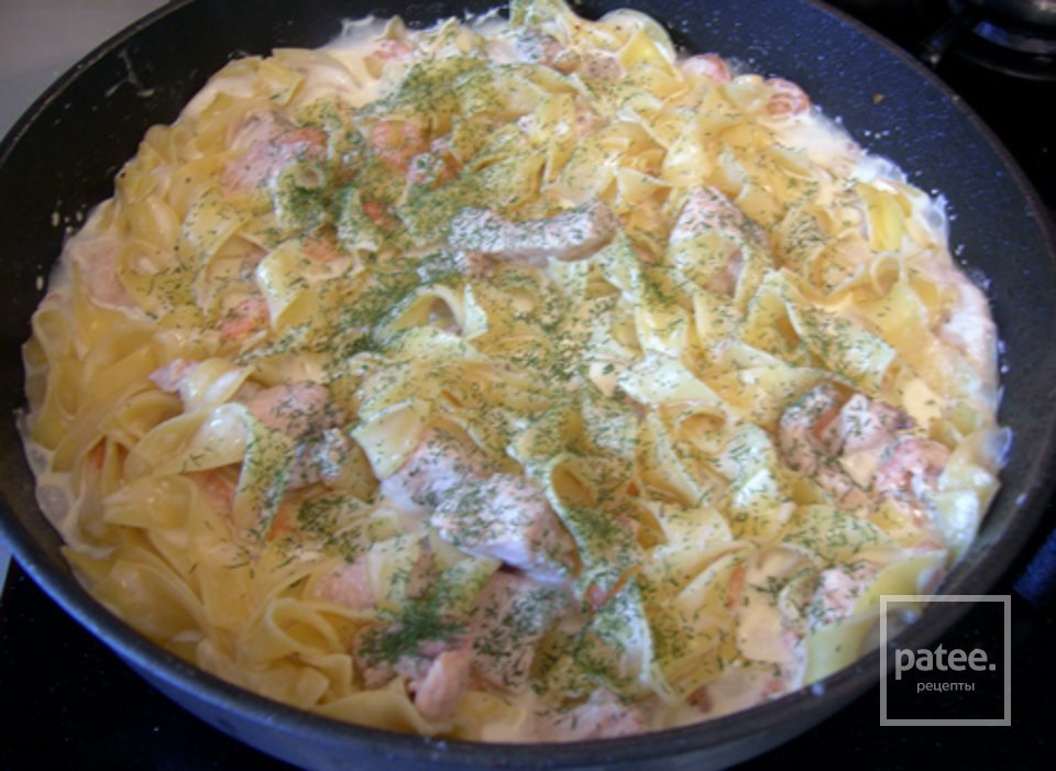 Тальятелле с индейкой и креветками - Шаг 4