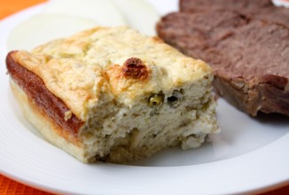 Творожное суфле фасолью