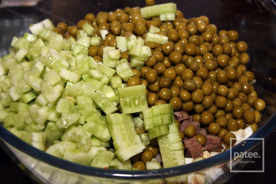 Салат Оливье (советский вариант) - Шаг 4