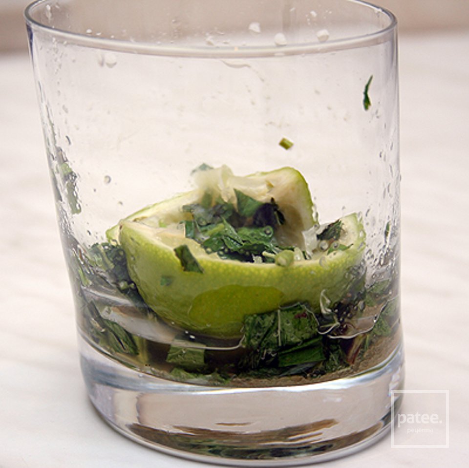 Мохито - Шаг 1